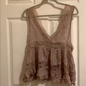 Free People Lace top